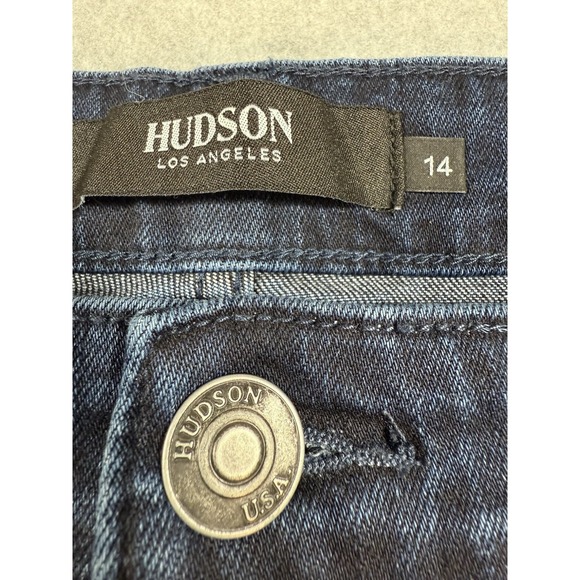 Hudson Jeans Womens Size 14 Bootcut Dark Wash Stretch Denim NWT 36 X 29 Short - Picture 4 of 17